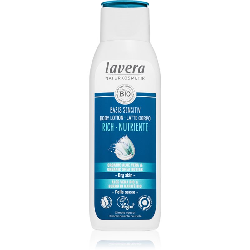 Lavera Basis Sensitiv intenzíven tápláló testápoló tej száraz bőrre 250 ml-Ár