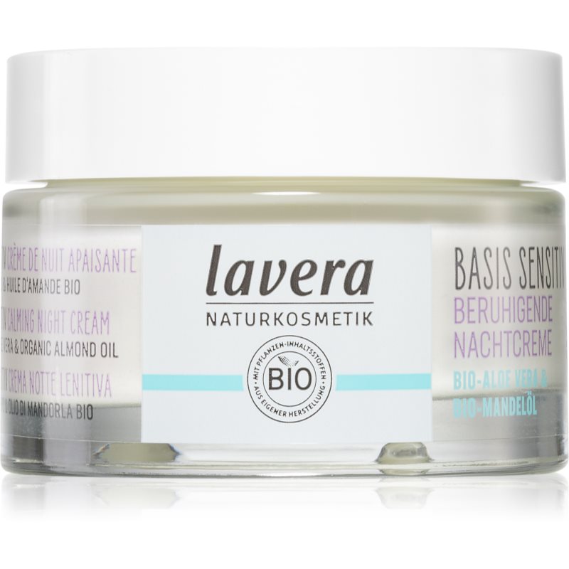Lavera Basis Sensitiv nyugtató éjszakai krém parfümmentes 50 ml-Ár