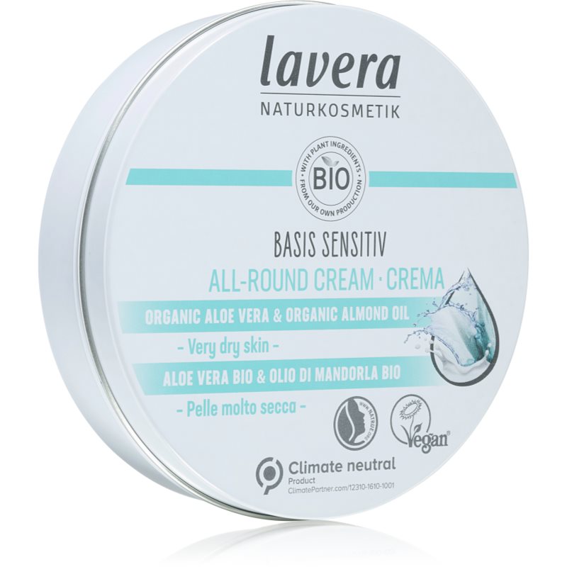 Lavera Basis Sensitiv univerzális krém a nagyon száraz bőrre 150 ml-Ár