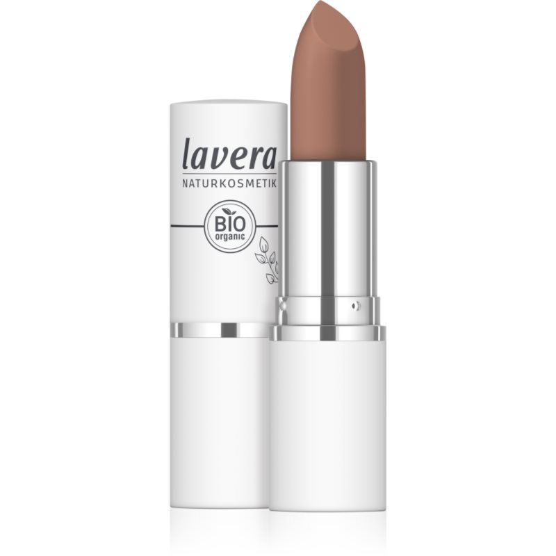 Lavera Comfort Matt mattító rúzs árnyalat 02 Warm Wood 4