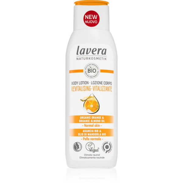 Lavera Revitalising testápoló tej Orange & Almond Oil 200 ml-ár
