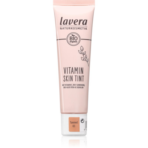 Lavera Vitamin Skin Tint vitaminos krém az arcra árnyalat 03 Tanned 30 ml