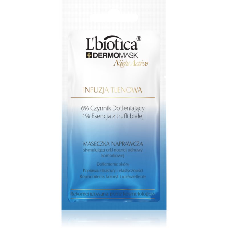 L’biotica DermoMask Night Active oxigenizáló maszk 12 ml-Eredeti