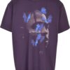 Le Papillon Oversize Tee purplenight