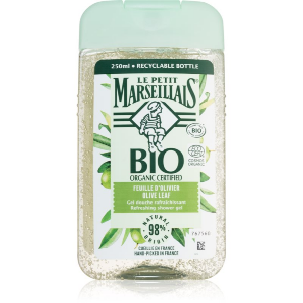 Le Petit Marseillais Olive Leaf BIO felfrissítő tusfürdő gél 250 ml-Ár