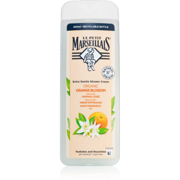 Le Petit Marseillais Orange Blossom Bio krémes tusoló gél 400 ml-Ár