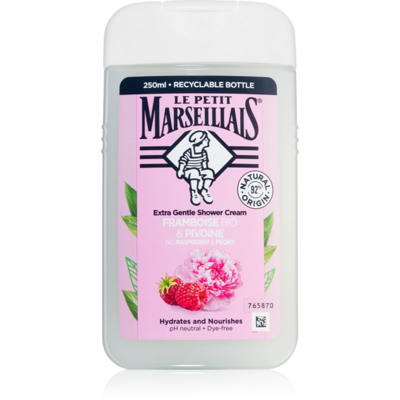 Le Petit Marseillais Raspberry BIO & Peony krémes tusoló gél 250 ml-Ár