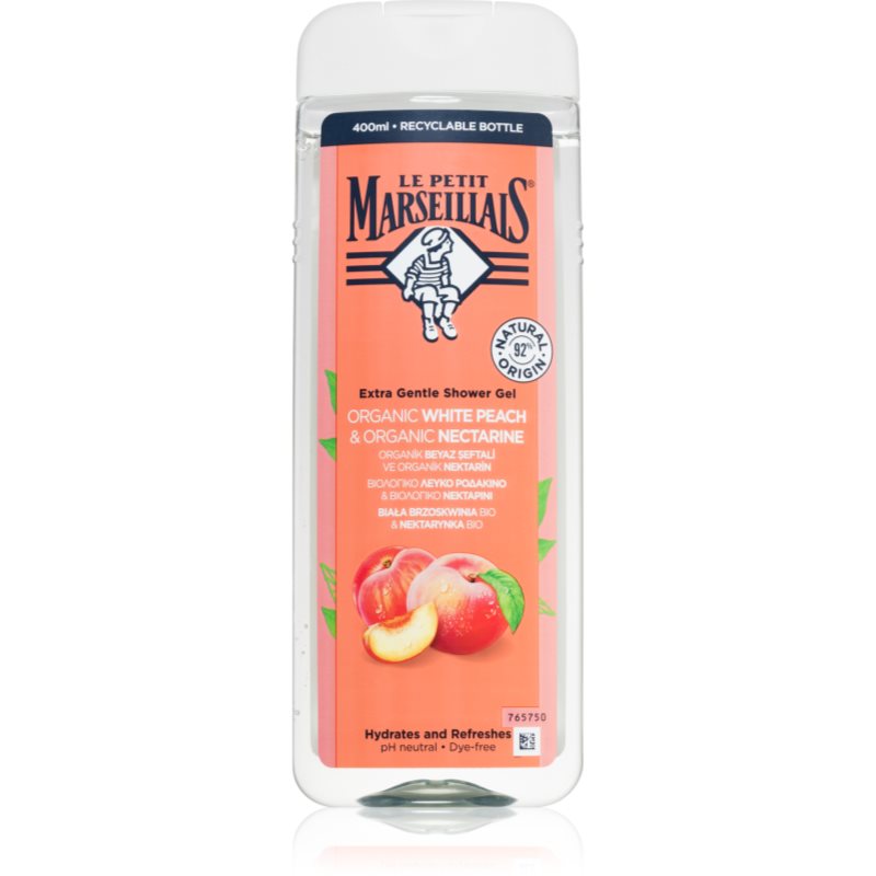 Le Petit Marseillais White Peach BIO & Nectarine BIO Bio gyengéd tusfürdő gél 400 ml-Ár