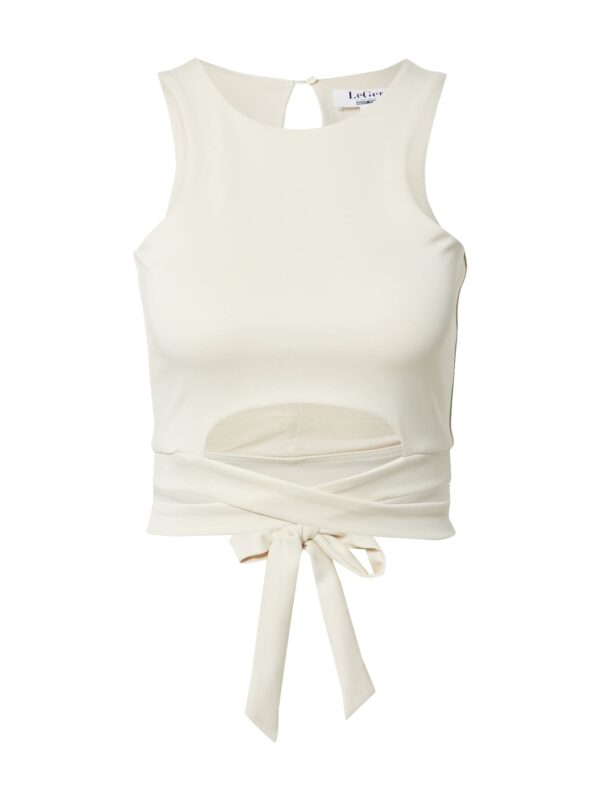 LeGer by Lena Gercke Top 'Shelly'  krém-hu