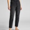 Lee Carol Black Women's Cropped Straight Fit Jeans - Women