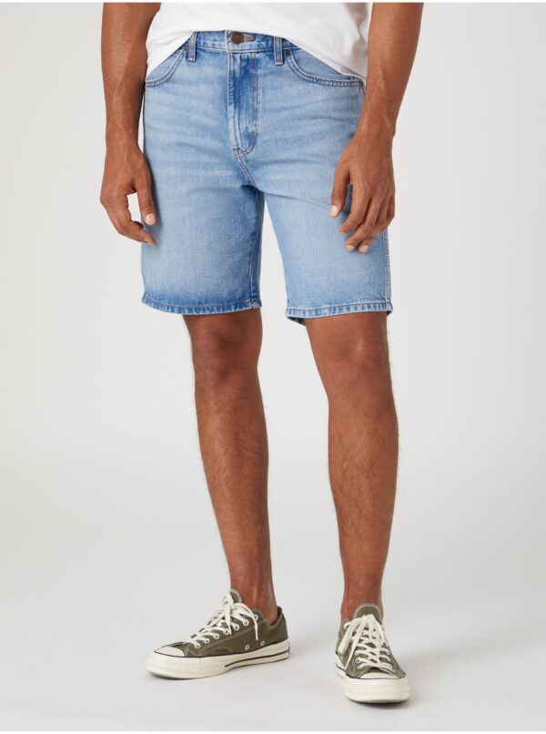 Lee Light blue men's denim shorts Wrangler - Men's