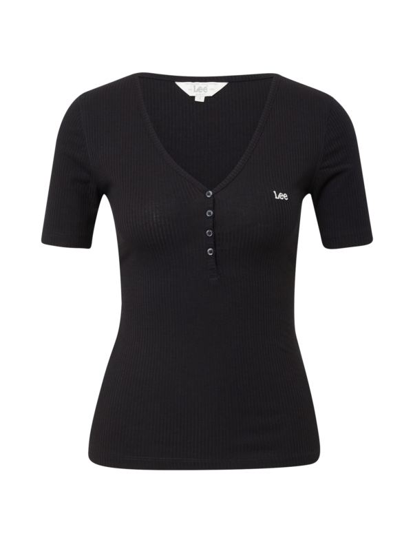 Lee Póló 'SS HENLEY'  fekete-Hungary