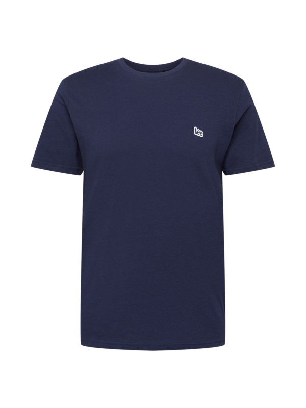 Lee Póló 'SS PATCH LOGO TEE'  tengerészkék / fehér-Hungary