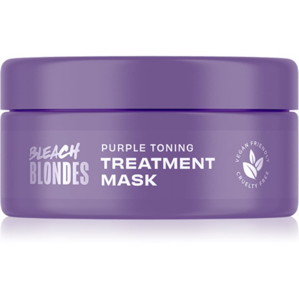 Lee Stafford Bleach Blondes Purple reign maszk semlegesíti a sárgás tónusokat 200 ml-Ár