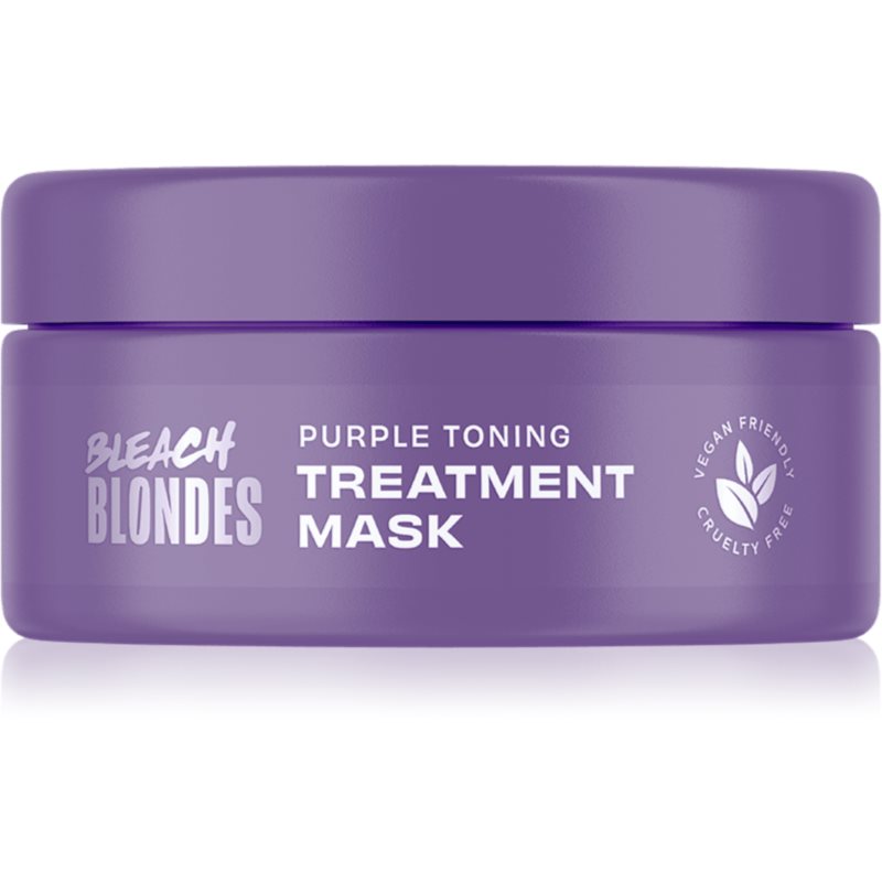Lee Stafford Bleach Blondes Purple reign maszk semlegesíti a sárgás tónusokat 200 ml-Ár