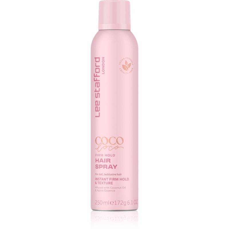 Lee Stafford CoCo LoCo Agave hajlakk erős fixálás 250 ml-Ár