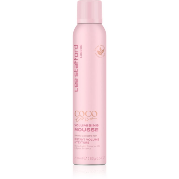 Lee Stafford CoCo LoCo Agave luxus térfogatnövelő hab finom és lesimuló hajra 200 ml-Ár