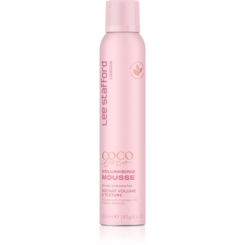 Lee Stafford CoCo LoCo Agave luxus térfogatnövelő hab finom és lesimuló hajra 200 ml-Ár