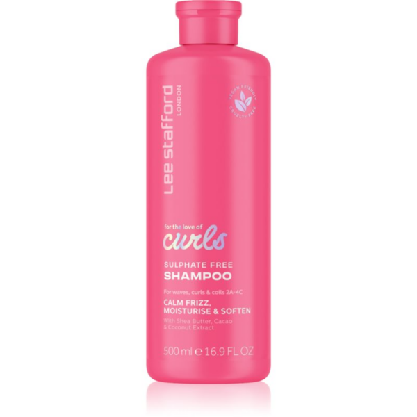Lee Stafford For The Love Of Curls Shampoo sampon a hullámos és göndör hajra 500 ml-ár