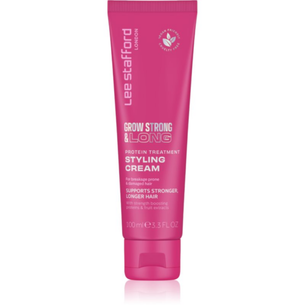 Lee Stafford Grow Strong & Long Styling Cream hajformázó krém proteinnel 100 ml-Ár