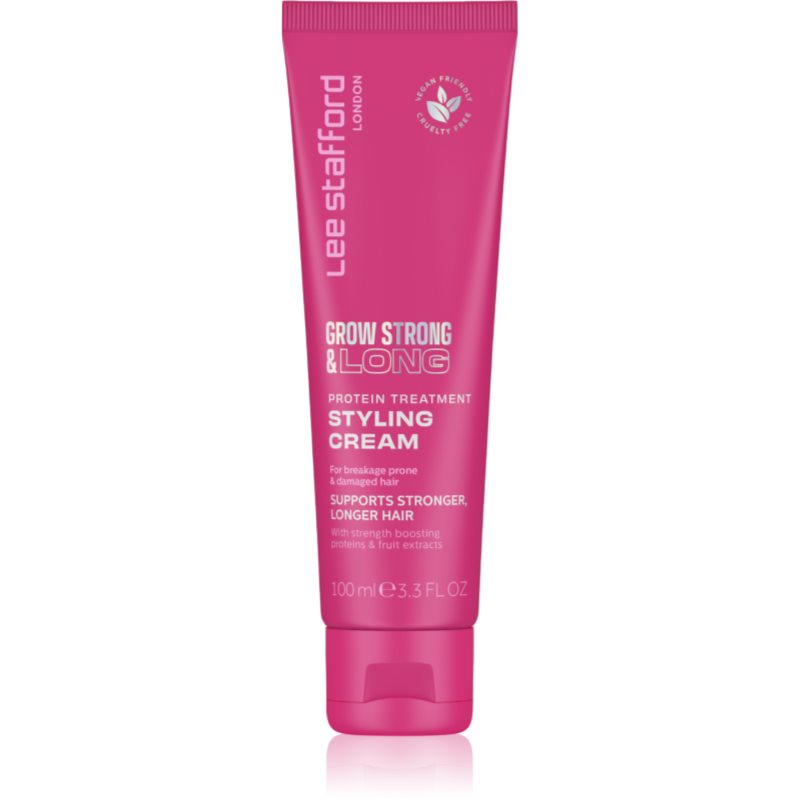 Lee Stafford Grow Strong & Long Styling Cream hajformázó krém proteinnel 100 ml-Ár