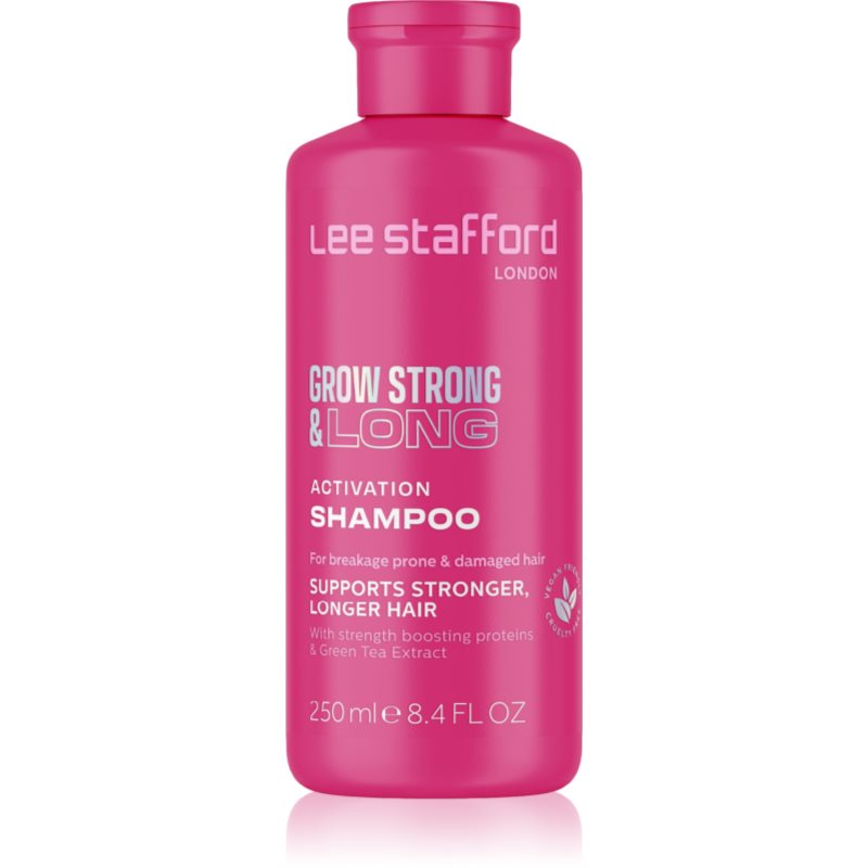 Lee Stafford Grow Strong & Long hajsampon a haj növekedéséért és megerősítéséért a hajtövektől kezdve 250 ml-Ár