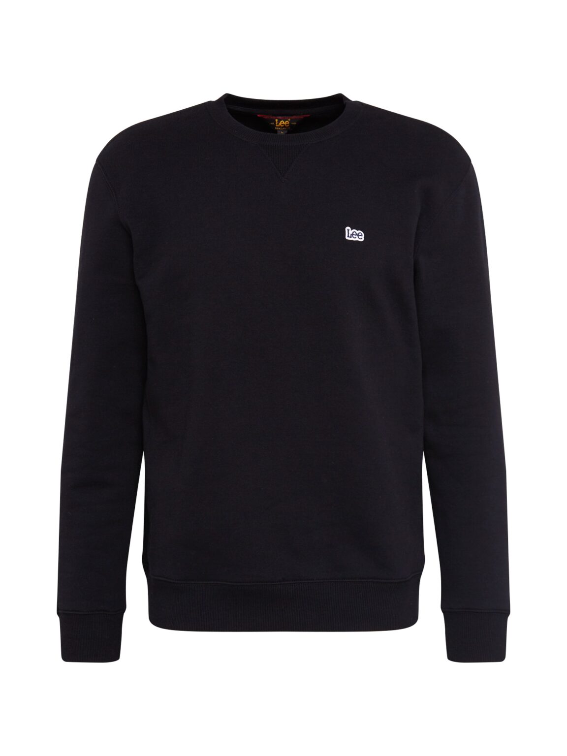 Lee Tréning póló 'PATCH CREW SWS'  fekete / fehér
