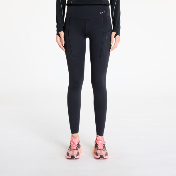 Leggings Nike Go Women's Firm-Support High-Waisted Full-Length Leggings with Pockets Black/ Black XS-alacsony-ár