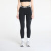 Leggings Nike Pro Women's Mid-Rise Mesh-Paneled Leggings Black/ White L-alacsony-ár