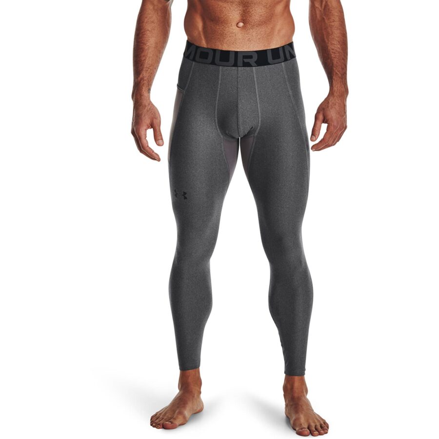Leggings Under Armour Hg Armour Leggings Carbon Heather/ Black S-alacsony-ár