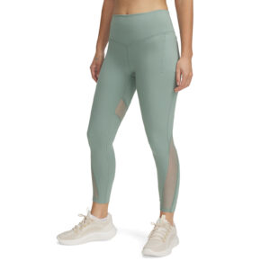 Leggings Under Armour Vanish Elite Vent Ankle Leg Silica Green/ Iridescent S-alacsony-ár