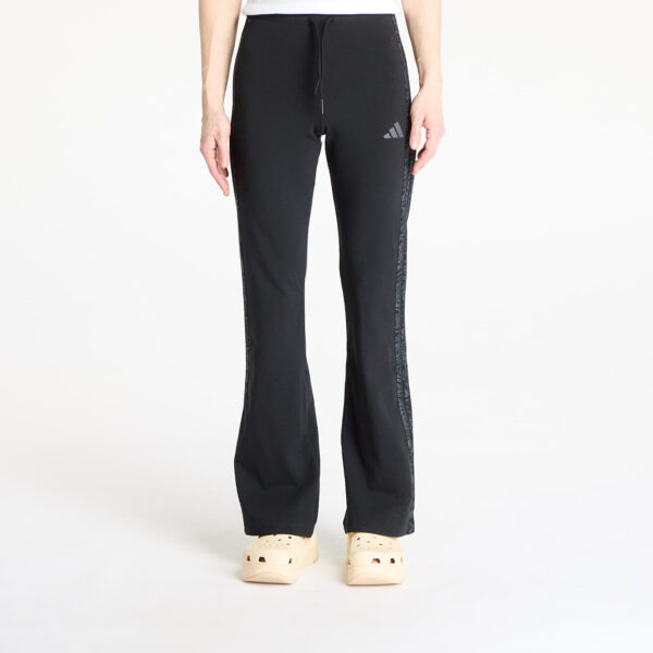 Leggings adidas Essentials 3 Stripes Print Cotton Leggings Black S-alacsony-ár
