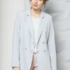 Lemonade jacket fastened with press studs blue