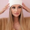 Leonia K342 ecru women's cap