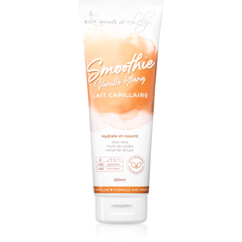 Les Secrets De Loly Smoothie Vanille Ylang öblítést nem igénylő tej a hajra hajra 250 ml-Ár