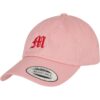 Letter Pink M Low Profile Beanie