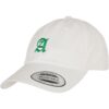 Letter White Low Profile Cap A