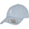 Letter light blue low profile cap L
