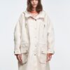 Levi's Beige női könnyű vízálló oversize kabát Levi's® Sloan - Nők