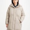 Levi's Beige women's winter jacket Levi's® Bubble - Women's