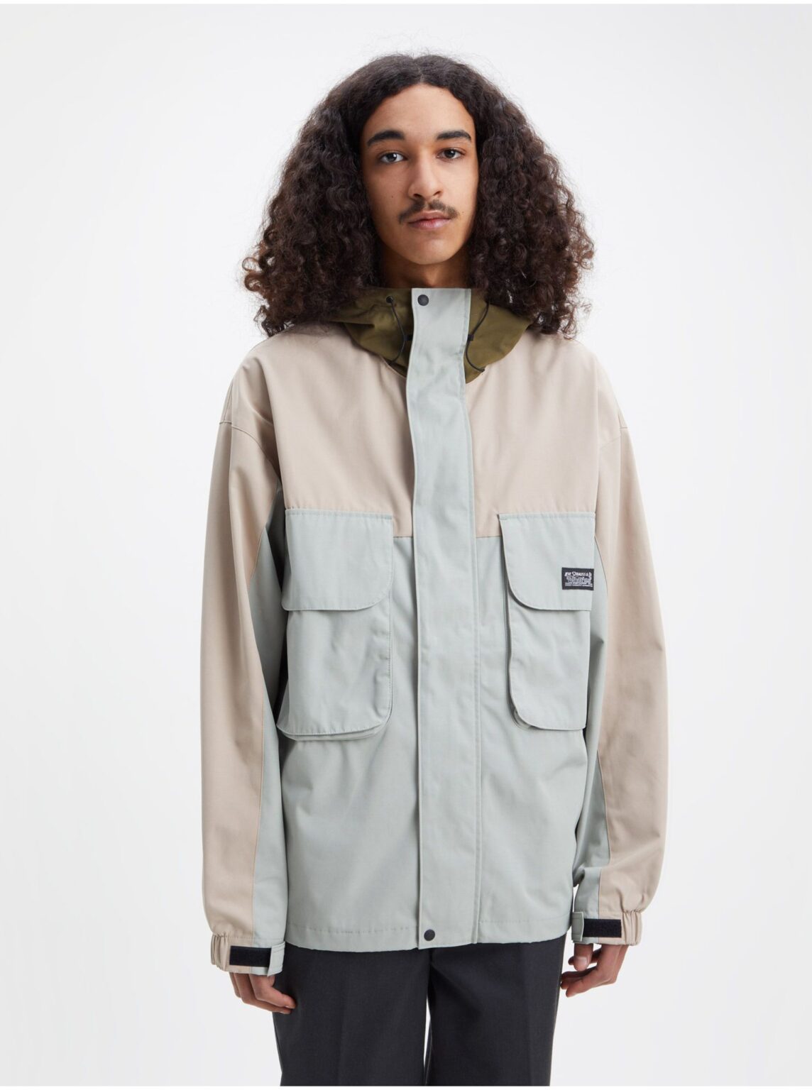 Levi's Bézs-szürke férfi télikabát Levi's® Bartlett - Férfiak