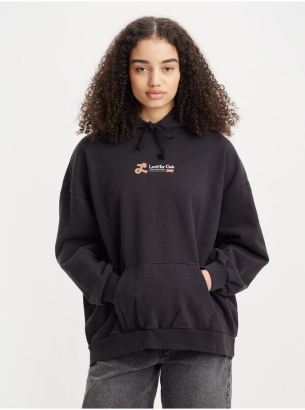 Levi's Black Ladies Hoodie Levi's® For Gals - Ladies