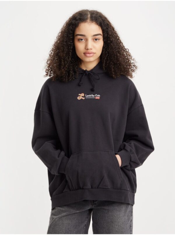 Levi's Black Ladies Hoodie Levi's® For Gals - Ladies