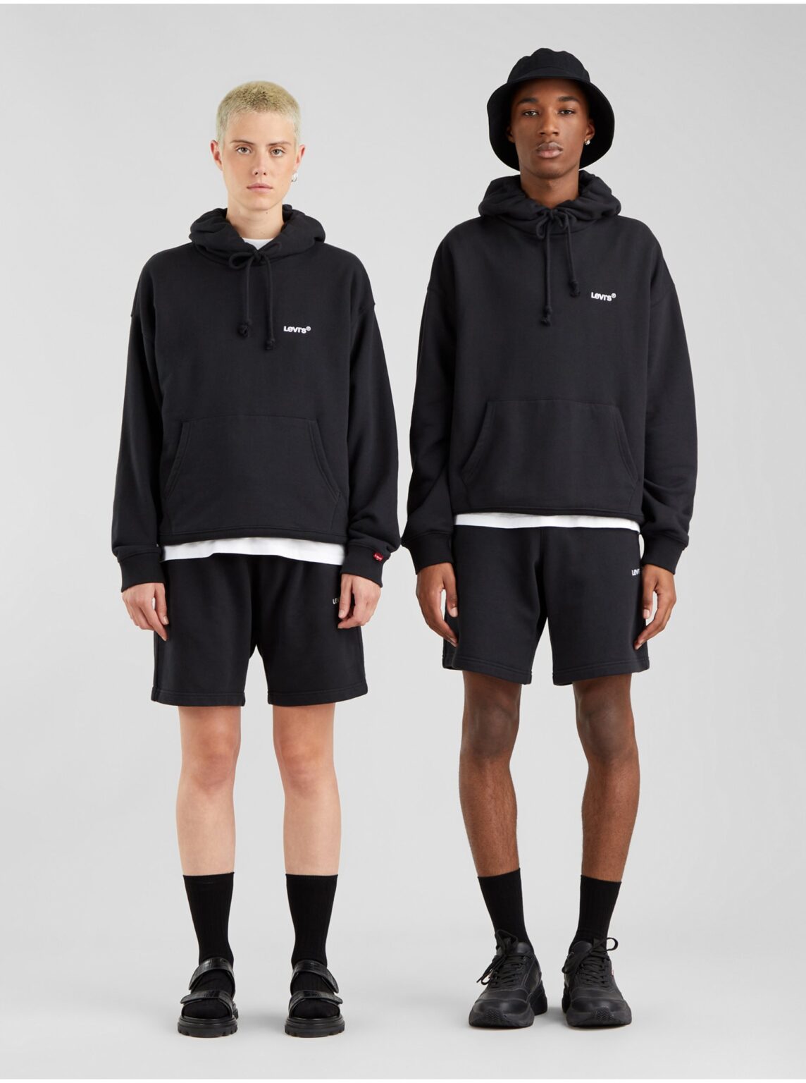Levi's Black unisex shorts Levi's® Red Tab - Men's