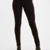 Levi's Black women's skinny fit jeans Levi's® 711 - Women's