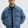Levi's Blue Men's Denim Oversize Jacket - Men's®