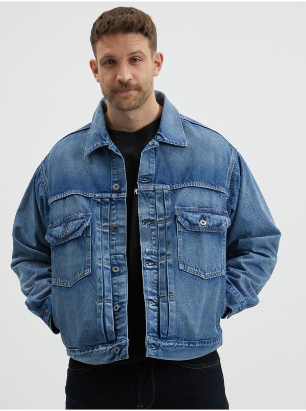 Levi's Blue Men's Denim Oversize Jacket - Men's®