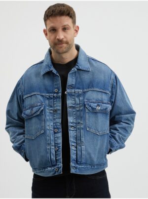 Levi's Blue Men's Denim Oversize Jacket - Men's®