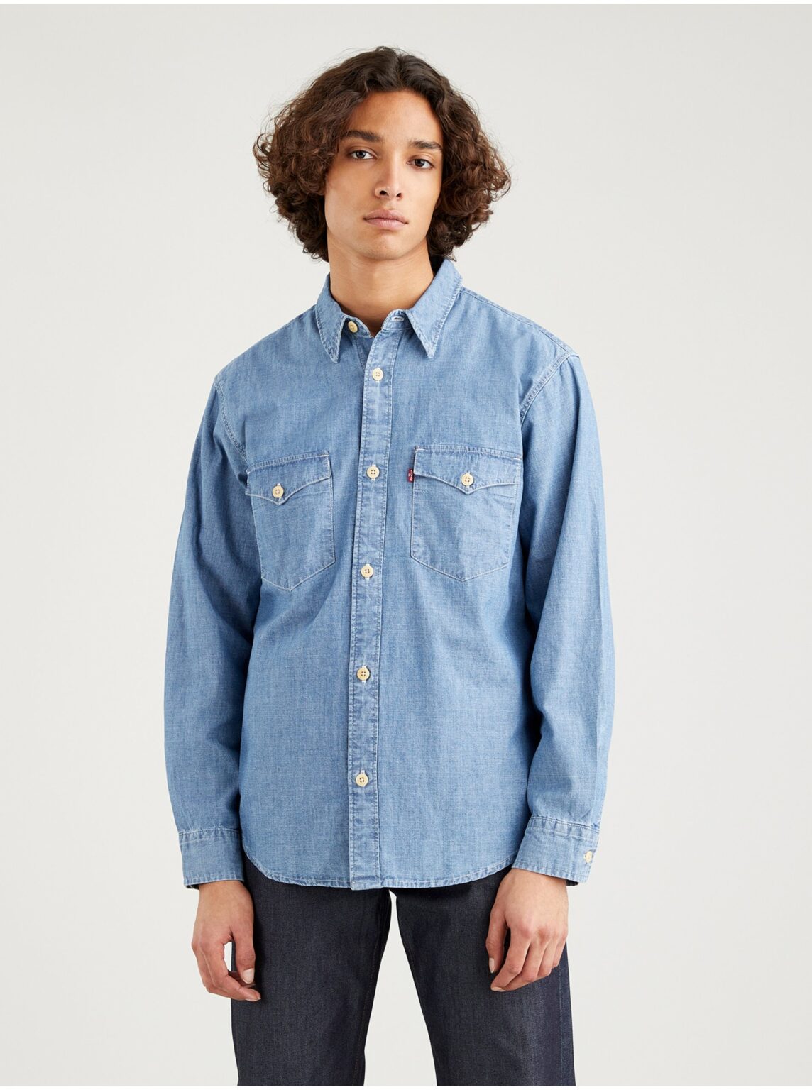 Levi's Blue Men's Denim Shirt - Men's®