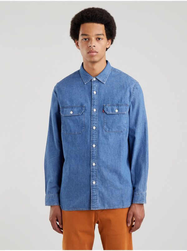 Levi's Blue Men's Denim Shirt - Men's®